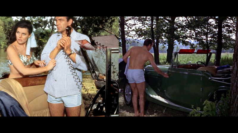 Illustration for article titled Bond Girls And Bond Cars: Then And Now